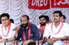 DREU and CITU seek basic facilities at local railway colony